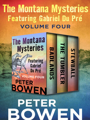 cover image of The Montana Mysteries Featuring Gabriel Du Pré Volume Four